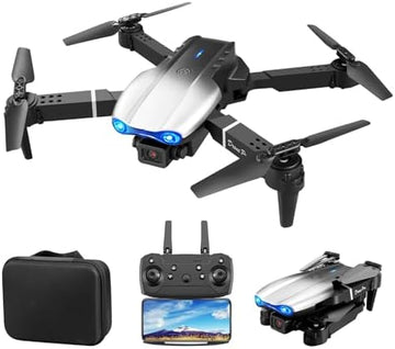 UNO1RC Drone - With 4K HD Camera - WiFi FPV Video Foldable Drone RC Quadcopter with Carrying Case, For Kids, Adults, Beginner