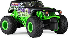 UNO1RC Jam, Official Grave Digger Remote Control Monster Truck, 1:24 Scale, 2.4 GHz, for Ages 4 and Up