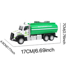 Alloy Engineering Vehicle, Sanitation Theme Vehicle, Fire Theme Vehicle, Gift For Boys Kids