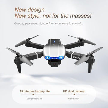 UNO1RC Drone with 4K FPV Camera for Adults F14 - Remote Control RC Quadcopter with Speed Adjustment,Circle Fly,One Key Start,Altitude Hold,Headless Mode,Toys Gifts For Boys Girls