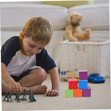 UNO1RC 60pcs Color Building Blocks Squares Kid Toy Stacking Toy Educational Toys Kids Toys Toy for Kids Children's Toys Puzzle Toys Kids Building Blocks Kids playset Pupils Wood Plate Box