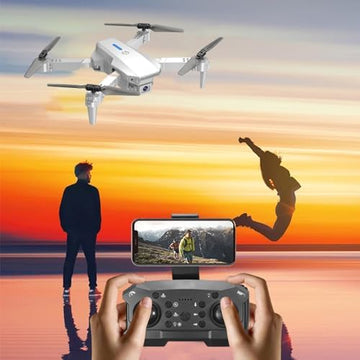 UNO1RC With Dual 1080p Hd Fpv Camera, Remote Control Toys With Altitude Hold Headless Mode Start Speed Adjustment, Gifts For Boys Girls