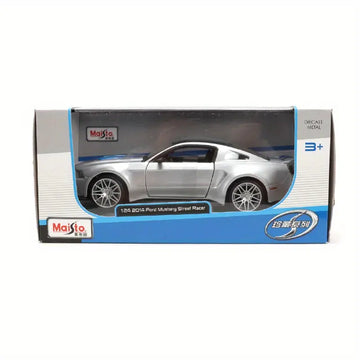 Maisto 1:24 2014 Ford Mustang Street Racer Alloy Sports Car Static Die Cast Vehicles Model Toys Diecast Voiture Gift Collection