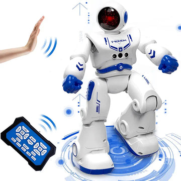 Robot Toys For 4 5 6 7 8 -12 Years Old Boys Girls, Robot  Smart Programmable Gesture Sensing Robot Remote Control Dancing Intelligent Programmable Robot  For Kids Aged 6-8-10 Christmas Birthday Gifts