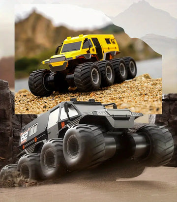 2.4G Children's Car, Water And Land Amphibious Eight-wheel Drive, Off-road Climbing Remote Control Car, Stunt Cars, Multiplayer And Waterproof Design, 3-9 Years Old, Remote Control  Car For Children