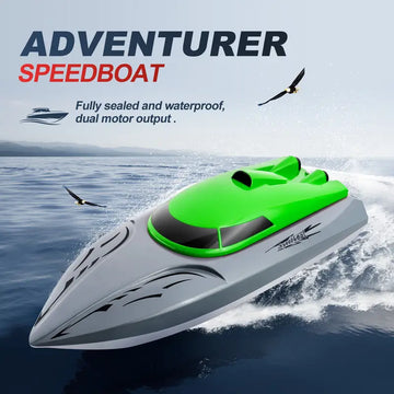 2.4G Remote Control Boat, Rechargeable High-speed Speedboat, Yacht Upgrade Version 806 Rechargeable Racing Boat Water Toy For Children