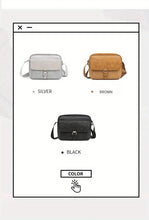 Men's Casual Simple Crossbody Bag, Trendy Shoulder Bag
