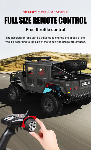 1: 18 Electric Remote Control Vehicle, The Maximum Distance Of Which Is 35km/h, 2.4 GHz High-speed All Terrain Outdoor Electric Toy Vehicle, Boys' And Girls' Toy Children's Remote Control Vehicle