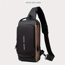 Secure Your Belongings with this Stylish Men's Multisport Anti-Theft Shoulder Messenger Bag