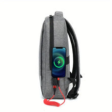 Stylish & Spine-Protected School Backpack for Male & Female Junior High Students - Perfect for Business Trips!