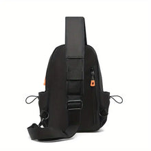 Men's Simple Casual Chest Bag Street Trendy Multi-purpose Shoulder Bag Travel Crossbody Bag