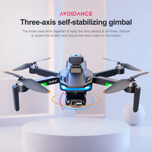 S135 GPS UHD Dual Camera Foldable Drone Wifi LED Screen Remote Control,Three-axis Gimbal Optional Radar Obstacle Avoidance, Gravity Sensor, Altitude Hold, 3D Flip RTF Includes Carrying Bag
