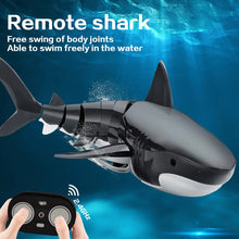 Remote Control Shark Kids Animals Remote Swim Electric Toys, Accelerate Rechargeable Remote Control Boat, Remote Control Speedboat With Swing Tail Christmas Toys For Boys