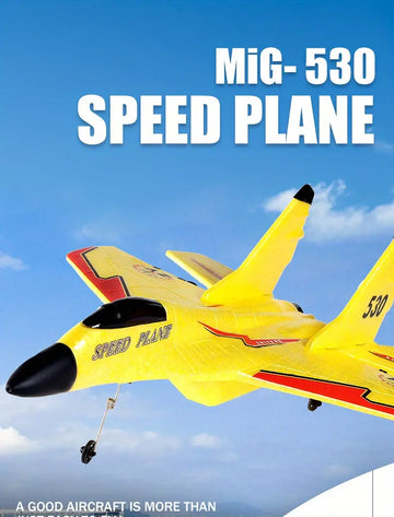 RC Foam Aircraft 530 Plane 2.4G Radio Control Glider Remote Control Fighter Plane , Glider Airplane Foam Boys Toys For Children