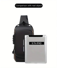Secure Your Belongings with this Stylish Men's Multisport Anti-Theft Shoulder Messenger Bag