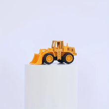 Alloy Sliding Engineering Toy Car Small Engineering Fleet Miniature Model Collector Gift 4pcs/box-737-3-B