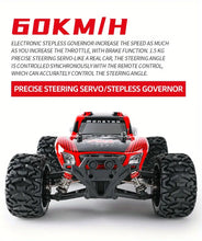 60km/h 1:16 Remote Control High-speed Car, Professional Grade, Super Strong 550 Motors, Alloy Drive Structure, 30 Minutes Driving Time, 1968.5 Inch/50 Meters Remote Control Distance