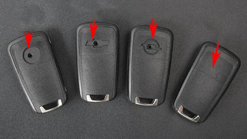 Suitable For Buick Hideo New Regal Regal Chevrolet Cruze Opel Car Folding Shell Remote Control Key Shell 2/3/4/5 Buttons Key Fob Cover