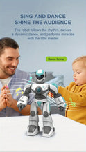 New K8 Large Intelligent Robot Toy 2.4G Remote Control Intelligent Voice Dialogue Robot LED Lamp DIY Programming Music Electric Induction Popular Science Knowledge Storytelling Robot