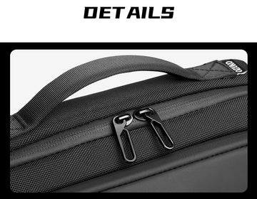Men's Waterproof & Scratch-resistant Crossbody Shoulder Bag - Large Capacity for Daily Commuting