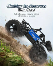 Q145 Alloy Climbing Off-road Vehicle, All Terrain Remote Control, Fast Car, Adaptable To Rough Roads, Equipped With Anti-collision Large Tires, Suitable For Boys/adults As Car Toys