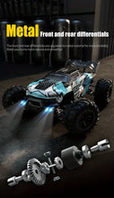 Q117 Full Size Brushless Motor High Speed Vehicle RC 4WD All Terrain 1:16 Off Road Car Racing Model Professional Racing Metal Front And Rear Arms Code Metal Intermediate Transmission Shaft 70KM/H