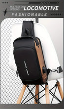 Secure Your Belongings with this Stylish Men's Multisport Anti-Theft Shoulder Messenger Bag