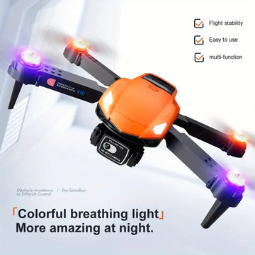 V10 Uav High-definition Aerial Photography Obstacle Avoidance Quadcopter Optical Flow Positioning Remote Control Toy Aircraft