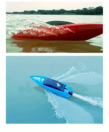 Remote Control Boat High Speed Boat New Charging Model Water Boat Toy, Automatic Long Distance Wireless Large Capacity For Big Child