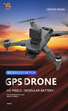 S109 ESC Dual Camera Foldable Drone With GPS Wifi LED Screen Remote Control,Three-axis Gimbal Optional Radar Obstacle Avoidance, Gravity Sensor, Altitude Hold, Headless Mode, 3D Flip RTF Includes UAV Carrying Bag