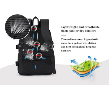 Premium Waterproof Camera Backpack with 15 Laptop Compartment & Rain Cover - Perfect for Photographers & Adventurers!