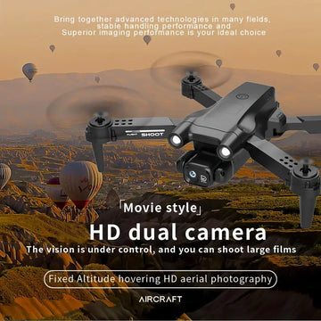 New Drone With A Camera High -definition Four -axis Aircraft Visual Obstacle Avoidance 360 -degree Rolling Remote Control Aircraft Mini Drone Professional FPV Toy