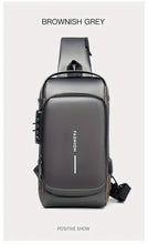Secure Your Belongings with this Stylish Men's Multisport Anti-Theft Shoulder Messenger Bag