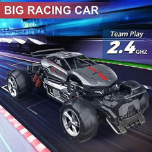 UNO1RC Remote Control Car,2.4GHz Fast RC Cars Toys,1:12 Scale RC Monster Trucks Hobby Grade RC Truck Toys with Rechargeable Battery,Birthday Gift for Kids Boys 6-12 Kids