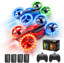 UNO1RC 2Pack Mini Drone for Kids,Beginners,Adults, Small RC Battle Drone Quadcopter with Battle Mode, LED Light, 2-In-1 Race and Fly Mode