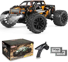 UNO1RC 1:18 Scale RC Monster Truck 18859E 36km/h Speed 4X4 Off Road Remote Control Truck,Waterproof Electric Powered RC Cars All Terrain Toys Vehicles with 2 Batteries,Xmas Gifts for kid and Adults