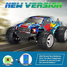 UNO1RC E Ford Raptor F150 Remote Control Car 20km/h Off Road RC Race Car with Rechargeable Battery Headlights High Speed RC Monster Trucks for Boys Girls Kids