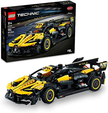 UNO1RC Technic Bugatti Bolide 42151 Buildable Model Race Car Set, Bugatti Toy for Fans of Engineering, Collectible Sports Car Construction Kit, for Boys, Girls and Teens Ages 9 and Up