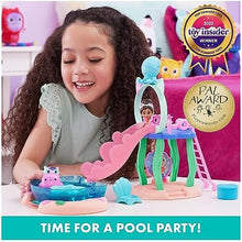 UNO1RC Dollhouse, Purr-ific Pool Playset with Gabby and MerCat Figures, Color-Changing Mermaid Tails and Pool Accessories Kids Toys for Ages 3 and Up
