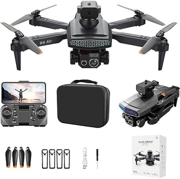 UNO1RC Rc Quadcopter With 4k Hd FPV Camera Remote Control Toys Gifts For Boys Girls,Remote Control Aerial Drone Multirotors Circle Fly Altitude Hold Headless Mode Start Speed Gifts Toys (Black)