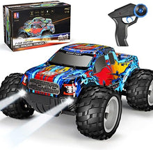 UNO1RC E Ford Raptor F150 Remote Control Car 20km/h Off Road RC Race Car with Rechargeable Battery Headlights High Speed RC Monster Trucks for Boys Girls Kids