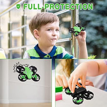 UNO1RC Drone for Kids and Beginners, Remote Control Helicopter Quadcopter with 3 Modular Batteries, Headless Mode, Auto Hovering, 3 Speed Modes, Indoor RC Pocket Plane Gift for Boys and Girls, Green