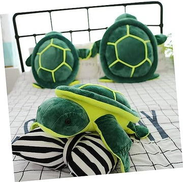 UNO1RC 1Pc Turtles Turtle Plush Soft Turtle Doll Plush Turtle Stuffed Turtle sea Turtle Gifts sea Turtle Pillow Tortoise plushie Toys Turtle Toys Plush kidcraft playset Animal Child