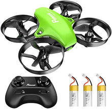 UNO1RC Upgraded A20 Mini Drone Easy to Fly Even to Kids and Beginners, RC Helicopter Quadcopter with Auto Hovering, Headless Mode, 3 Batteries and Remote Control, Gift Choice for Boys and Girls