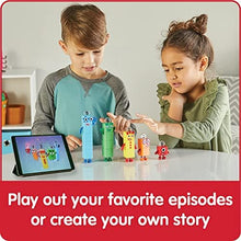 UNO1RC Numberblocks Friends One to Five Figures, Toy Figures Collectibles, Small Cartoon Figurines for Kids, Mini Action Figures, Character Figures, Play Figure Playsets, Imaginative Play Toys