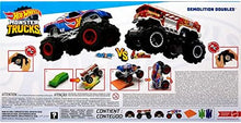 UNO1RC Wheels RC Monster Trucks 2-Pack, 1 Race Ace & 1 HW 5-Alarm in 1:24 Scale, Full-Function Remote-Control Toy Trucks