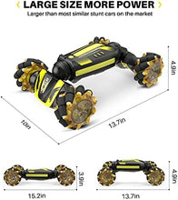 UNO1RC Gesture Sensing RC Stunt Car, Large 1:12 Remote Control Car with Watch Hand Controlled, 12.5mph Fast 4WD On/Off Road RC Cars, RC Drift Car Toys for Boys Girls Adults Kids Age 8-12