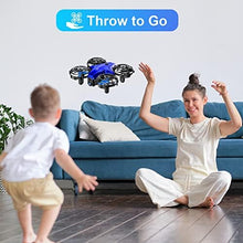 UNO1RC for Kids, TUDELLO RC Mini Drone for Kids and Beginners, RC Quadcopter Indoor with Headless Mode, Small Helicopter with 3D Flip, Auto Hovering and 2 Batteries, Great Gift for Boys and Girls