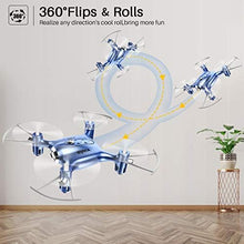 UNO1RC Mini Drones for Kids or Adults, Easy Indoor Flying Helicopter with Auto Hovering,3D Flip,Headless Pocket Quadcopters UFO Toy Gift for Boys Girls