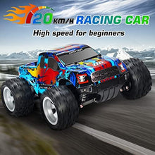 UNO1RC E Ford Raptor F150 Remote Control Car 20km/h Off Road RC Race Car with Rechargeable Battery Headlights High Speed RC Monster Trucks for Boys Girls Kids